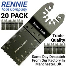 20pc Oscillating Multi Tool Blades Saw Blade Wood Metal Cutter for Dewalt Fein