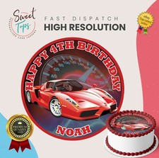 SPORTS CAR EDIBLE BIRTHDAY