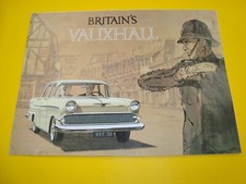 VAUXHALL VICTOR F TYPE SERIES 2 SALES BROCHURE 1959 USA