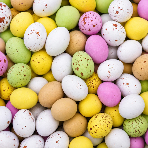 Milk chocolate mini eggs - milk,