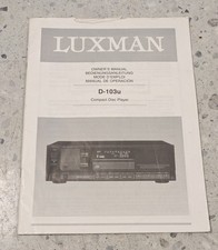 LUXMAN D-103u Vintage Hi-Fi CD
