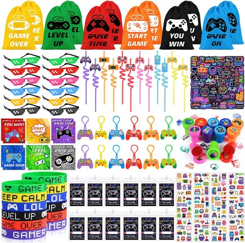 158pc video game party bag - party,