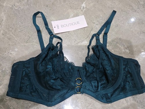 38c bra boutique vera lace - m&s,
