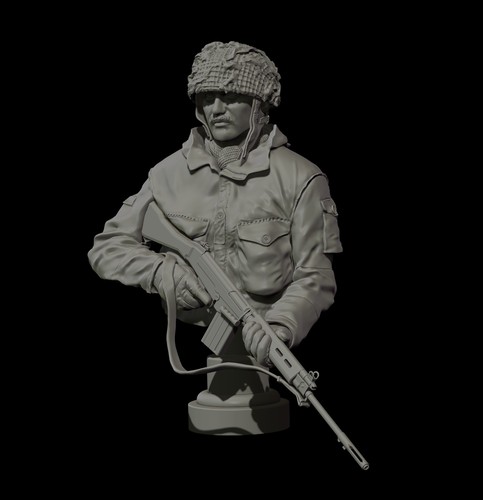 Para bust falklands 1982 - para,