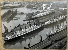 Vintage southampton docks - southampton,