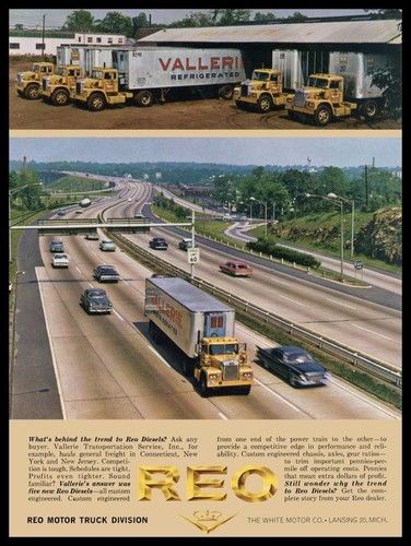 1963 reo trucks vallerie - reo,