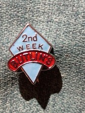 Butlins Second Week Pin Badge