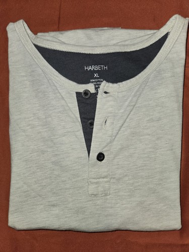 Mens harbeth button - xl,