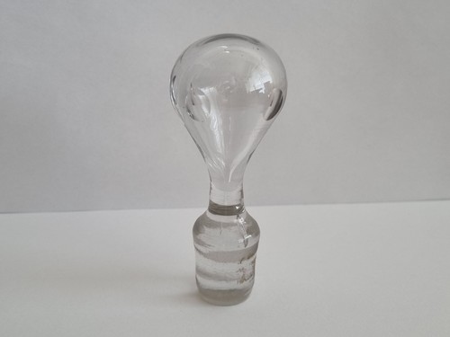 Antique hand blown clear - antique,