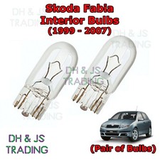 For Skoda Fabia Interior Bulbs