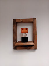 Wall hanging rustic shelf - Wooden shelf - Handmade shelf - Plant hanging shelf