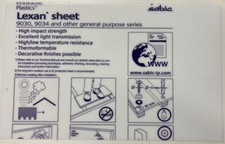 Clear Lexan Sheet .030"