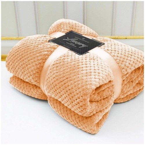 Luxury popcorn waffle blanket - popcorn,