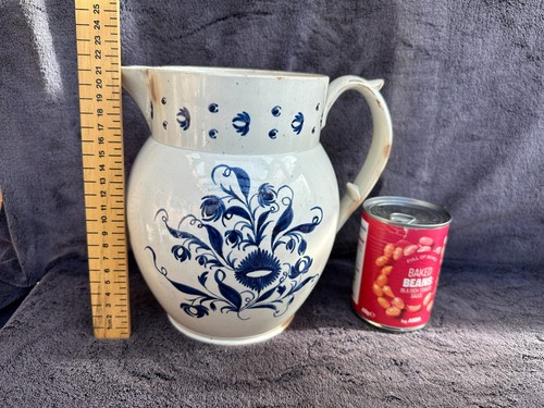 Large antique hand painted - large,