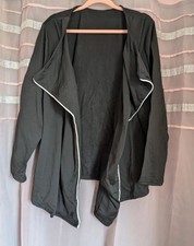 New Black Waterfall Jacket