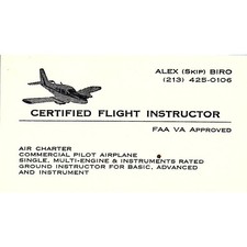 Alex Skip Biro Flight