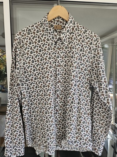 Gabicci paisley shirt large - paisley,