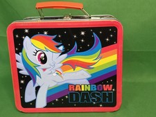 RAINBOW DASH Metal Lunchbox My Little Pony Friendship Is Magic Loungefly 2013