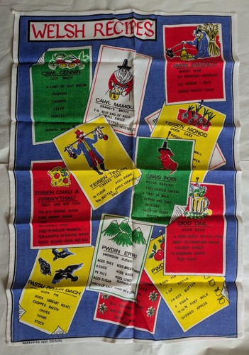 Vintage welsh recipes - recipes, tea