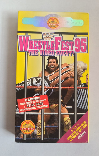 Wwf wrestlefest 1995 vhs - wwf,