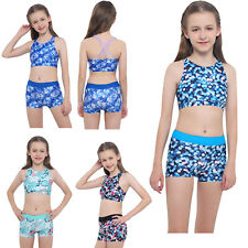 UK Girls Kid 2Pcs Swimming