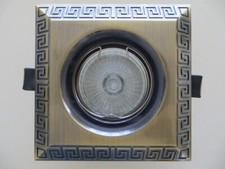 BRASS RECESSED LED GU10 MR16