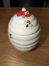 Cute Honeycomb Shaped Honey Pot