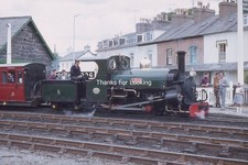 35mm Slide Penrhyn Slate Quarries No. 'Linda' 2-4-0ST+T Porthmadog