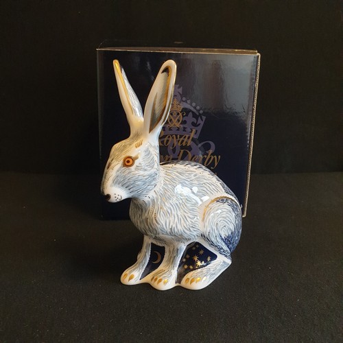 Royal crown derby paperweight - crown,