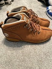 Timberland Mens Split Rock Mid Hiking Boots Wheat		UK	8