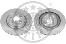 2x Brake disc Rear Axle Vented