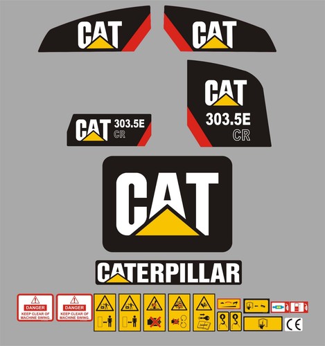 Cat 303 mini digger - 303.5e, cr