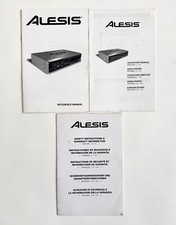 Alesis Trigger iO MIDI USB Interface Owner's Manual Reference Quick Start