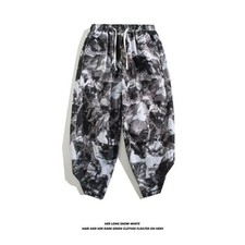 Thai cropped loose ice silk