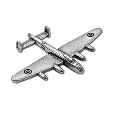 Lancaster Bomber Pewter Pin