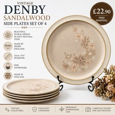 Denby Sandalwood Side Plates