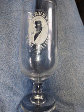 Harveys Tom Paine very rare glass beer vintage collector's glass half pint