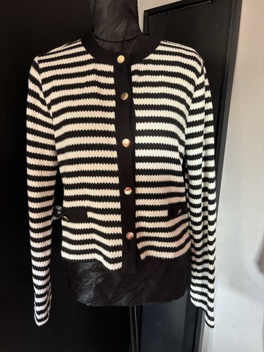 Newlook stripe cardigan size - stripe,