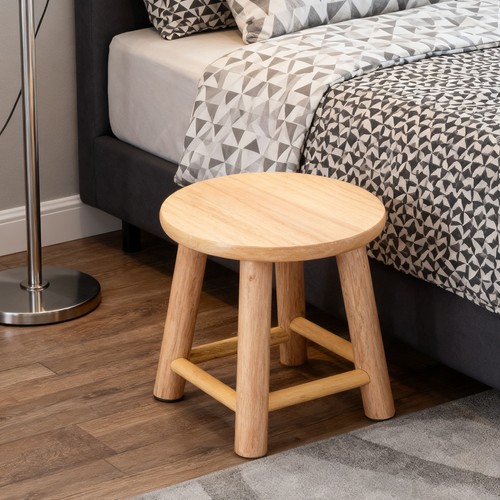 Wooden step stool - low, stools