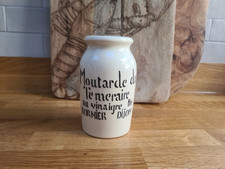 Vintage Mustard Pot "Moutarde