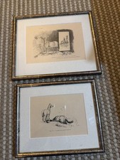 Two Framed And Mounted French