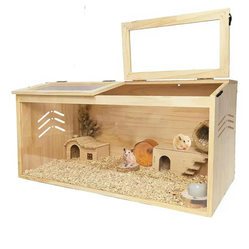 Garvee wooden hamster cage - garvee,