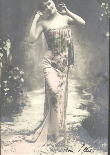 Vintage hand tinted rppc - vintage,