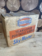 EMPTY BOX - Ever Ready Sky Master Battery Radio .