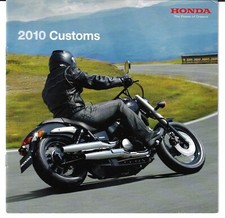 Honda Custom Motorcycles 2010 UK Market Sales Brochure VT750C & VT1300CX