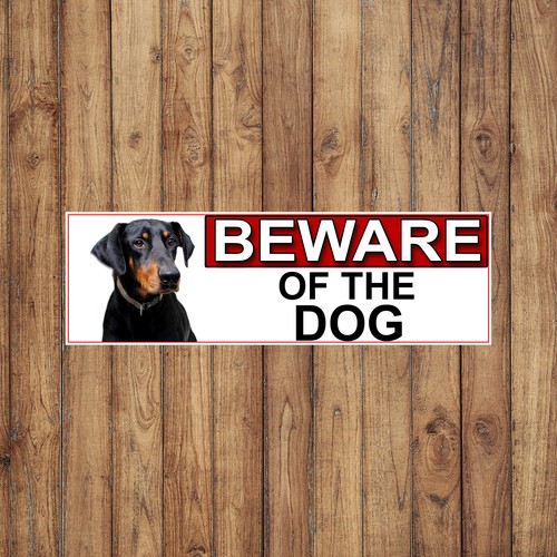 Doberman pinscher beware - pinscher,