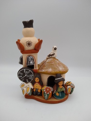 Peruvian terracotta sculpture - peruvian,