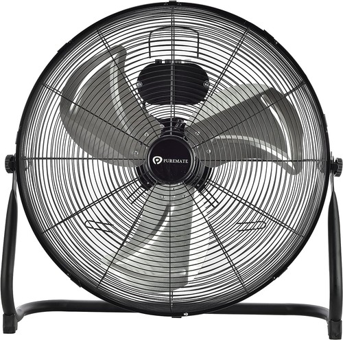Chrome floor fan puremate - chrome, 20"