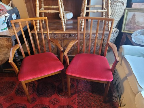 Pair mid century carver - pair,