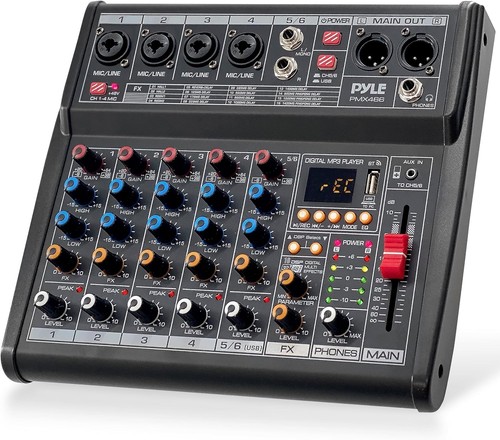 Channel audio mixer sound - 6-channel,